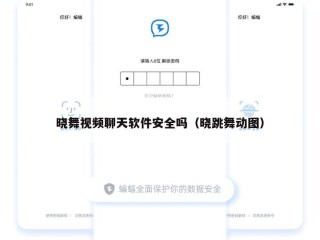 晓舞视频聊天软件安全吗（晓跳舞动图）