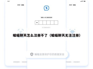蝙蝠聊天怎么注册不了（蝙蝠聊天无法注册）