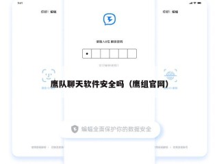鹰队聊天软件安全吗（鹰组官网）