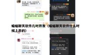 蝙蝠聊天软件几时开发（蝙蝠聊天软件什么时候上市的）