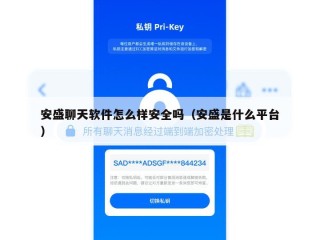 安盛聊天软件怎么样安全吗（安盛是什么平台）