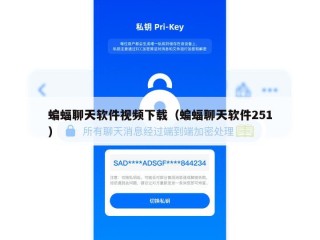 蝙蝠聊天软件视频下载（蝙蝠聊天软件251）