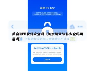 美蛮聊天软件安全吗（美蛮聊天软件安全吗可靠吗）