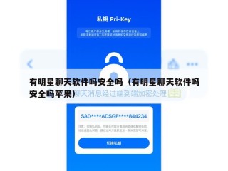 有明星聊天软件吗安全吗（有明星聊天软件吗安全吗苹果）