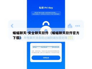 蝙蝠聊天-安全聊天软件（蝙蝠聊天软件官方下载）