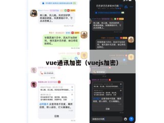vue通讯加密（vuejs加密）