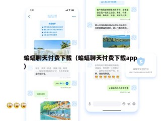 蝙蝠聊天付费下载（蝙蝠聊天付费下载app）
