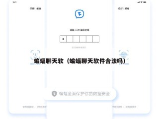 蝙蝠聊天软（蝙蝠聊天软件合法吗）