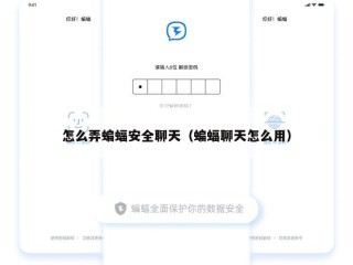 怎么弄蝙蝠安全聊天（蝙蝠聊天怎么用）