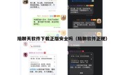 陪聊天软件下载正版安全吗（陪聊软件正规）