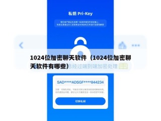 1024位加密聊天软件（1024位加密聊天软件有哪些）