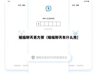 蝙蝠聊天更方便（蝙蝠聊天有什么用）