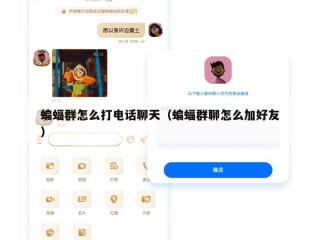 蝙蝠群怎么打电话聊天（蝙蝠群聊怎么加好友）