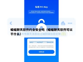 蝙蝠聊天软件约会安全吗（蝙蝠聊天软件可以干什么）