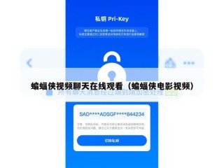 蝙蝠侠视频聊天在线观看（蝙蝠侠电影视频）